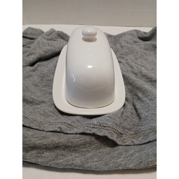 Corning Ware Butter Dish White Table Ware Made in Thailand Casual China - Picture 14 of 16